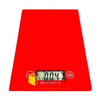 Кухонные электронные весы 5 кг Electronic Kitchen Scale красные (1283)