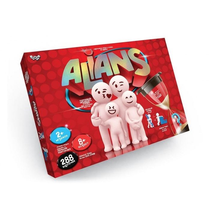Настольная развлекательная игра Alians Альянс Danko Toys развивающая настолка для всей семьи