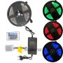 Светодиодная лента 5050 300 LED RGB 5м с пультом и блоком питания Маленькая