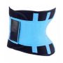 Пояс для похудения на липучке Hot Shapers Belt Power утягивающий Синий