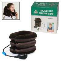 Надувная подушка для шеи Tractors For Cervical Spine ортопедический воротник при остеохондрозе Brown