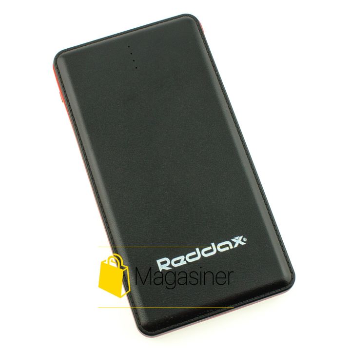 Повербанк зарядное устройство Reddax Metal 12000 mAh black (143-tg)