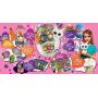 Детский набор для творчества Danko toys Unicorn Wow Box яйцо единорог 24 предмета фиолетовое