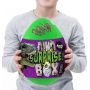 Детский игровой набор для творчества Яйцо Динозавра DINO SURPRISE BOX Danko Toys 30 см 15 сюрпризов зеленый