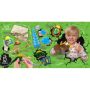 Детский игровой набор для творчества Яйцо Динозавра DINO SURPRISE BOX Danko Toys 30 см 15 сюрпризов зеленый