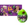 Детский игровой набор для творчества Яйцо Динозавра DINO SURPRISE BOX Danko Toys 30 см 15 сюрпризов зеленый