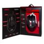 Игровая проводная мышка Jedel GM740 2400 dpi мышь компьютерная геймерская LED подсветка черная