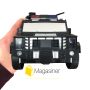 Электронная копилка-сейф с кодовым замком и отпечатком Cach Truck Машинка Hummer черная (1519)