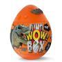 Детский игровой набор для творчества Яйцо Динозавра Dino WOW Box Danko Toys оранжевое