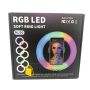 Кольцевая лампа 20 см RGB со штативом на 2м