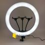 Кільцева RGB LED лампа 36 см зі штативом 2 метри (кільцеве світло) для селфі / фото / відео / інстаграма / тик струму / візажиста (1678)