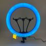 Кільцева RGB LED лампа 36 см зі штативом 2 метри (кільцеве світло) для селфі / фото / відео / інстаграма / тик струму / візажиста (1678)