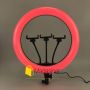 Кільцева RGB LED лампа 36 см зі штативом 2 метри (кільцеве світло) для селфі / фото / відео / інстаграма / тик струму / візажиста (1678)