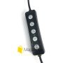 Кільцева RGB LED лампа 36 см зі штативом 2 метри (кільцеве світло) для селфі / фото / відео / інстаграма / тик струму / візажиста (1678)