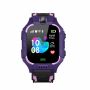 Детские смарт часы Baby Smart Watch Q6 с камерой GPS трекером фиолетовые