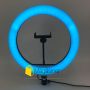 Кільцева RGB LED лампа 30 см зі штативом 2 метри (кільцеве світло) для селфі / фото / відео / інстаграма / тик струму / візажиста (1722-tg)