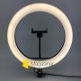 Кільцева RGB LED лампа 30 см зі штативом 2 метри (кільцеве світло) для селфі / фото / відео / інстаграма / тик струму / візажиста (1722-tg)