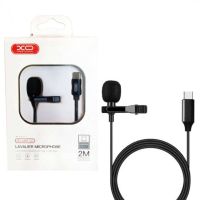Петличный микрофон петличка XO Type-C MKF 02 для телефона смартфона пк