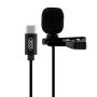 Петличный микрофон петличка XO Type-C MKF 02 для телефона смартфона пк