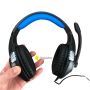 Игровые наушники KOMC G308 с микрофоном и подсветкой геймерские для компьютера и ноутбука (1771)