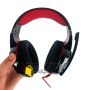 Игровые наушники Kotion Each G2000 с микрофоном и подсветкой геймерские наушники Red