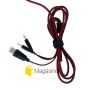 Игровые наушники Kotion Each G2000 с микрофоном и подсветкой геймерские наушники Red