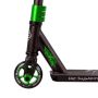 Самокат трюковый с алюминиевыми колесами 2 пеги в комплекте Best Scooter черный с зеленым (1889-86380)