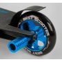 Самокат трюковый с алюминиевыми колесами 2 пеги в комплекте Best Scooter черный с синим (1890-86380)