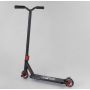 Самокат трюковый с алюминиевыми колесами 2 пеги в комплекте Best Scooter черный с красным (1891-32947)