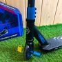 Самокат трюковый с алюминиевыми колесами 2 пеги в комплекте Best Scooter (DIMSA-031-1N), Черный с синим