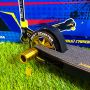 Самокат трюковый с алюминиевыми колесами 2 пеги в комплекте Best Scooter золотой (DIMSA-029-1N), Черный с золотым
