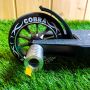 Самокат для трюков Best Scooter колеса алюминий 110 мм с пегами (синий с серым)