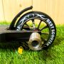 Самокат для трюков Best Scooter колеса алюминий 110 мм с пегами (черный)