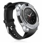 Умные смарт часы с функцией фитнес браслета Smart watch V8 мужские сенсорные спортивные часы Black/Silver