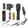 Мощный тактический фонарь Bailong Police BL-1891-T6 50000W аккумуляторный  6800 mAh
