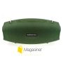 Оригинальная портативная Bluetooth колонка Hopestar X с микрофоном темно-зеленая (703-tg)