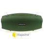 Оригинальная портативная Bluetooth колонка Hopestar X с микрофоном темно-зеленая (703-tg)