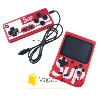 Портативная игровая ретро приставка с джойстиком Sup Game Box 400 игр dendy денди красная (729)