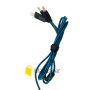 Игровые наушники Kotion Each G2000 с микрофоном и подсветкой геймерские наушники Blue