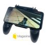 Игровой геймпад для телефона с триггерами для смартфона Mobile Game Controller W10 пубг мобайл пабг pubg mobile (889)