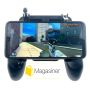 Игровой геймпад для телефона с триггерами для смартфона Mobile Game Controller W10 пубг мобайл пабг pubg mobile (889)