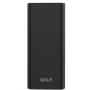 Портативный Power Bank GOLF G68 Alloy 10000 мАч внешний аккумулятор павербанк черный
